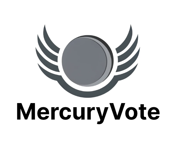 Mercuryvote Logo Background