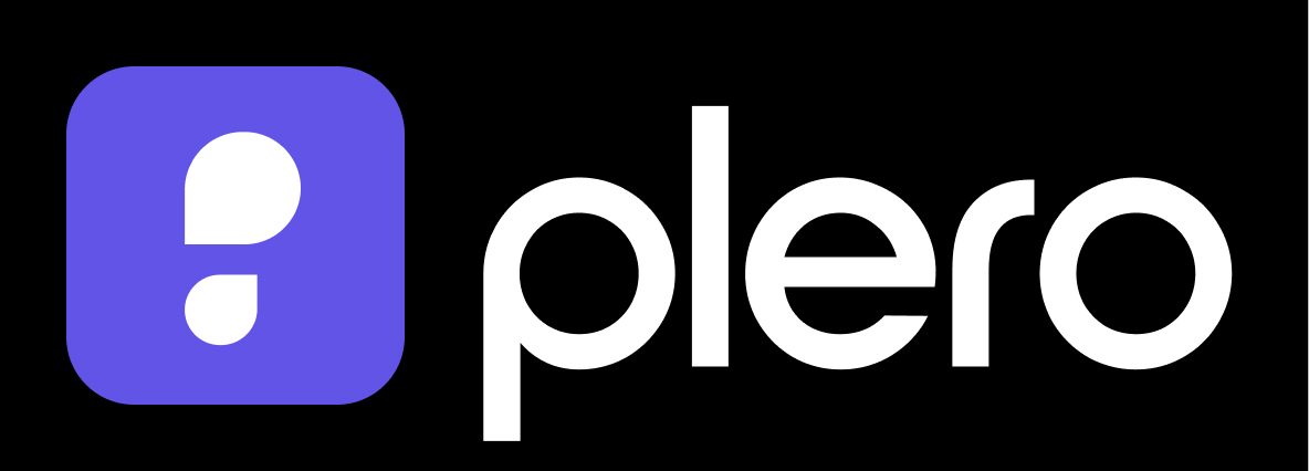 Plero Logo (Blackbg)