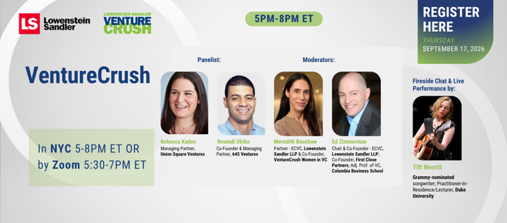 VentureCrush (In Person in NYC or by Zoom)