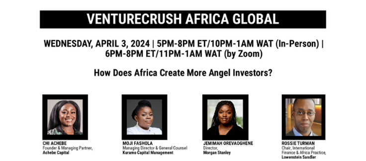 VentureCrush Africa Global (In-Person or Zoom)