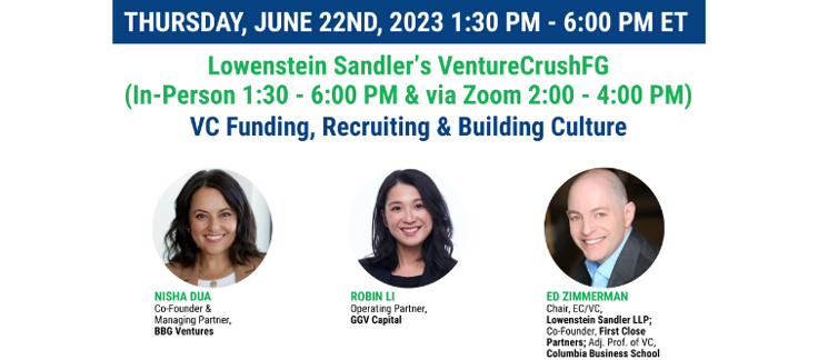 VentureCrushFG (In-Person in NYC and via Zoom)