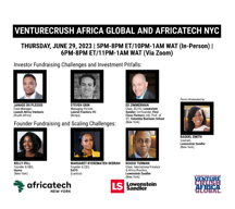 VentureCrush Africa Global (In-Person or Zoom)